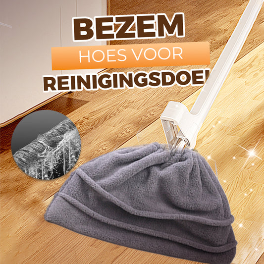 🧹🫧 Één doek, meerdere doeleinden! Universeel Reinigingsset voor bezemsen & moppen – Vlekkenbestrijdend, energieversparrend wonder ✨