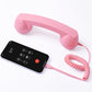 Retro-telefoonhoorn voor smartphone met microfoon