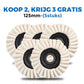 🎁Koop 1 krijg 1 gratis🎁✨Vilten Polijstschijf met Klep