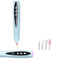 💅✨ 2-in-1 Elektrische Nagelfrees met UV-lamp – Draagbaar, Draadloos, Voor Permanente Salonmanicure Gewoon Thuis 💖🔋