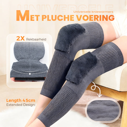 🔥2025 HOT SALE🔥Universele kniebeschermers met verdikte koudebescherming en imitatiebont