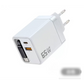 🔌50% KORTING! 65 W snellaadbare telefoonlader met intrekbare Type-C-kabel van 80 cm – wandlader met 3 poorten voor meerdere apparaten, veilig snel opladen voor telefoons, tablets en laptops