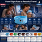 🥳 2026 HOTTE VERKOOP 🥳💞 Meer dan 50.000 verkocht! 🎧😴 Bluetooth-hoofdband voor kinderen – 2-in-1: zachte hoofdband en slaapmasker. Perfect voor reizen of dutjes. 🧸✨