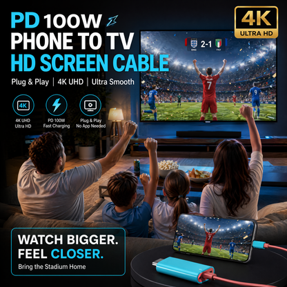 📱➡️🖥️ 50% KORTING! Stop met turen alsof je een arendsoog nodig hebt! Deze 2m USB-C naar HDMI-kabel met PD tovert je Switch, tablet of telefoon om in een volwaardige console – spelen en opladen tegelijk, zonder lag!