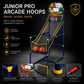 🥳2026 HOT SALE🥳💞50K+ VERKOCHT!🏀🎯 50% KORTING!  Indoor basketbalspel voor kinderen – automatische balterugvoer, stevig & veilig. Inclusief 4 ballen + pomp. Snel opgezet, eindeloos speelplezier! 🧒💨