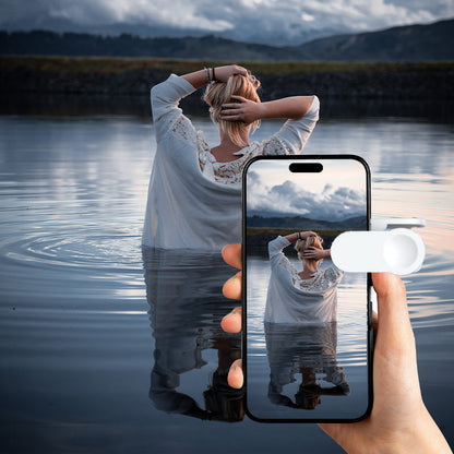 Clip-on spiegel voor je smartphone