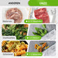 🍗Koop 2 krijg 1 gratis 🥦Herbruikbare aluminiumfolie verzegelbare opbergzakken