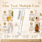 Scalp Serum Applicator Comb - A cleaner, easier way to apply scalp oils, serums and tonics directly where you need them.