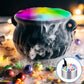 💨⚡ 50% korting! 12-LED mistmaker – 💧 koele nevel & kleurrijk licht, 🌊 voor vijvers, Halloween & humiditeit!