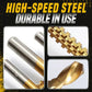 🥳2026 HOT SALE🥳🎁 50% KORTING! Stop met het verbranden van goedkope boortjes die na 3 gaten bot zijn! Deze 6-delige titanium set met zaagfunctie boort en snijdt álles – van staal tot PVC, roest nooit, en gaat 10x langer mee!