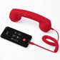 Retro-telefoonhoorn voor smartphone met microfoon
