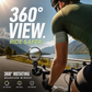 ⏳Tijdelijke Speciale Aanbieding⏰ 360° Draaibare Achteruitkijkspiegel – Helder zicht achter je, geen gedraai van je nek meer nodig. Past op fietsen, e-bikes & motoren. Gereedschapsvrije siliconen bevestiging! 🛡️✨