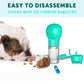 4-in-1 draagbare waterfles voor honden