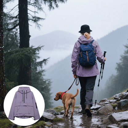 🍂Herfstuitverkoop 50% KORTING🍁🌧️💧3-in-1 waterdichte damesjas – regen, wind en kou, alles gedekt