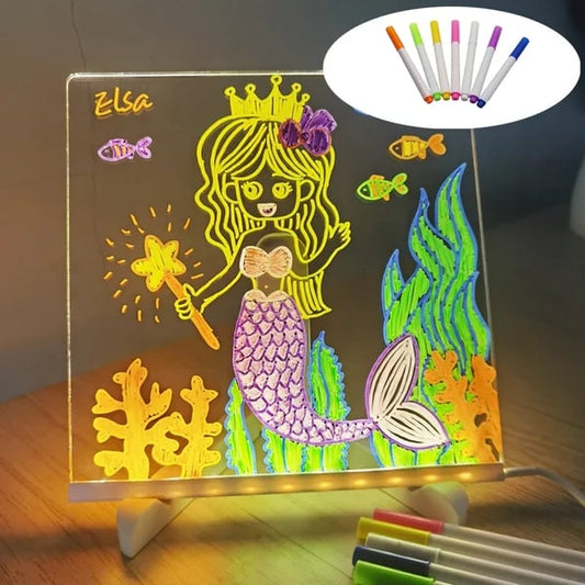 Christmas  Hot Products 🎨led Note Board🎁Koop 1 Krijg 7 kleuren pennen gratis