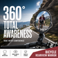 ⏳Tijdelijke Speciale Aanbieding⏰ 360° Draaibare Achteruitkijkspiegel – Helder zicht achter je, geen gedraai van je nek meer nodig. Past op fietsen, e-bikes & motoren. Gereedschapsvrije siliconen bevestiging! 🛡️✨