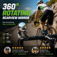 ⏳Tijdelijke Speciale Aanbieding⏰ 360° Draaibare Achteruitkijkspiegel – Helder zicht achter je, geen gedraai van je nek meer nodig. Past op fietsen, e-bikes & motoren. Gereedschapsvrije siliconen bevestiging! 🛡️✨