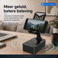 Cadeaukeuze - 3 in 1 - Draadloze Bluetooth-speaker, oplaadstation, telefoonhouder