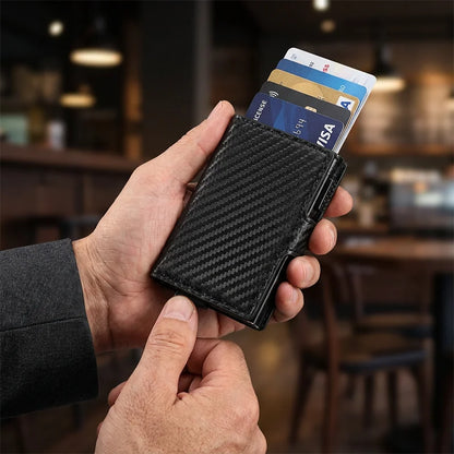 🔥🎁Nieuw binnen: 53% KORTING – Slanke herenportemonnee met RFID
