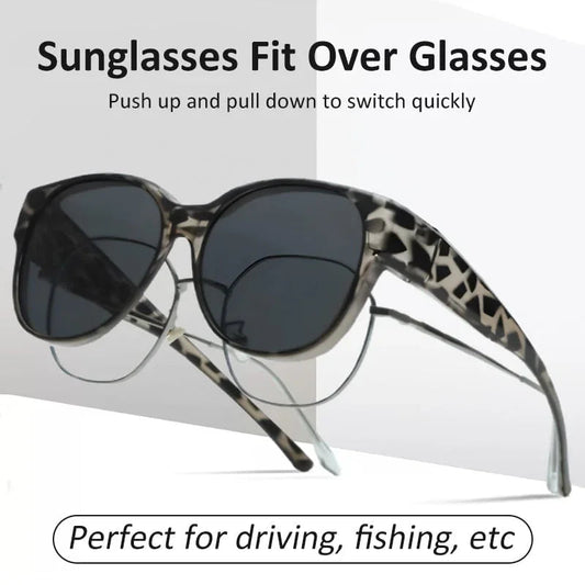 🎉LIMITEDE SALE：SLEchts €9,99!!😎UV400-bescherming Overzetzonnebril voor over uw bril
