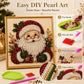🧘 Ontspannend en geschikt voor beginners – 🎨💎DIY Kerst Parel Kunst Set