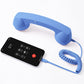 Retro-telefoonhoorn voor smartphone met microfoon