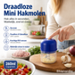 💥【50% OFF】🔥 Draadloze Mini Hakmolen | USB Oplaadbaar & Draagbaar | Eén Knop, Seconden Hakken | Roestvrijstalen Messen, Gelijkmatig | Voor Knoflook/Uien/Gember/Chili/Noten/Vlees | Voor Keuken/Kamp/Camping/BBQ 🔪
