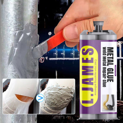 🥳Topaanbieding 2026🥳💞Meer dan 50.000 verkocht!🚗💨 50% korting! Metaalreparatielijm – voor uitlaten, metalen buizen en meer. Hardt uit bij kamertemperatuur – na uitharding kun je schuren, boren en verven! 🌟💪