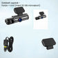 📣50% korting！Dash cam with 170° wide-angle and 1080p dual lens
