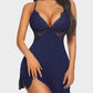 💖HOT SALE 50% KORTING💖Sexy kanten rand spleet strik decor slaapjurk voor dames