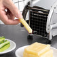 🥔⚡ KOOP 2 KRIJG 1 GRATIS! Alsof je een tornado in een keukengadget hebt die elke aardappel en komkommer in perfecte frieten verandert! 3 messen, geen gehannes, geen vieze vingers – in 1 haal klaar.
