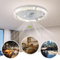 🌞Fris De Lente In Met 55% Korting!💡2-in-1 Dimbare Plafond Ventilatorlamp met Afstandsbediening – Stil, Verstelbaar en Ruimtebesparend