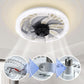 🌞Fris De Lente In Met 55% Korting!💡2-in-1 Dimbare Plafond Ventilatorlamp met Afstandsbediening – Stil, Verstelbaar en Ruimtebesparend