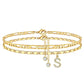 💕Gelaagde Gouden Enkelband voor Vrouwen