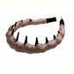 Antislip tandenhoofdband - Zacht omwikkeld voor moeiteloze styling