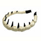 Antislip tandenhoofdband - Zacht omwikkeld voor moeiteloze styling
