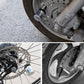 🔒🏍️ Antidiefstal Schijfremslot – Met Drukvergrendeling, Stevige Legering & Weerbestendig Ontwerp