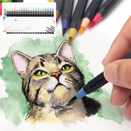Aquarelpenseelset