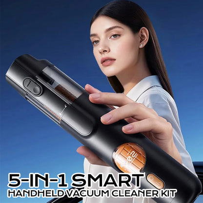 ✨ 5-in-1 draadloze handstofzuiger — krachtig, draagbaar en multifunctioneel voor schoonmaak- en opblaastaken! ✨