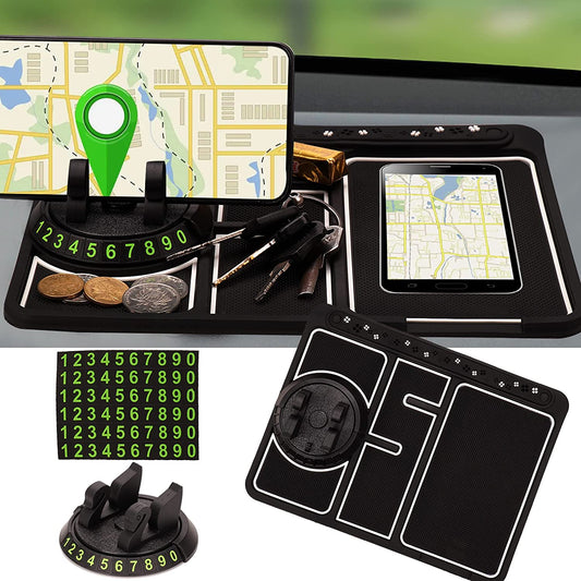 🎄  [4-in-1 NON-SLIP-telefoonkussen voor in de auto]