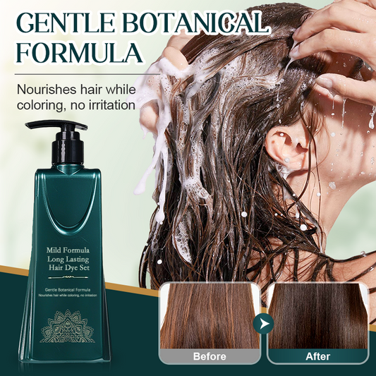 Milde formule, langdurige haarverfset