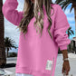🔥Hot seller🔥 Lange Mouw Pullover met Rits Slit – Casual Sweatshirt Jurk voor Dames