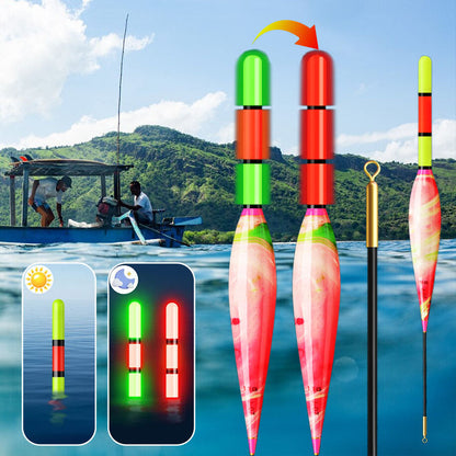 ✨Koop 3, krijg 5 gratis✨ LED-nachtvisdobber voor verre worpen succes