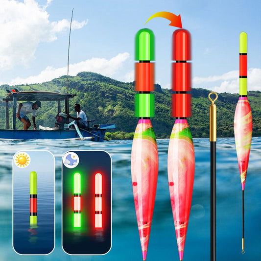 ✨Koop 3, krijg 5 gratis✨ LED-nachtvisdobber voor verre worpen succes