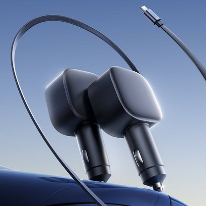 🚗 Tijdelijke kortingsaanbieding🔥Slimme Intrekbare Autolader – Snel, Veilig & Handig