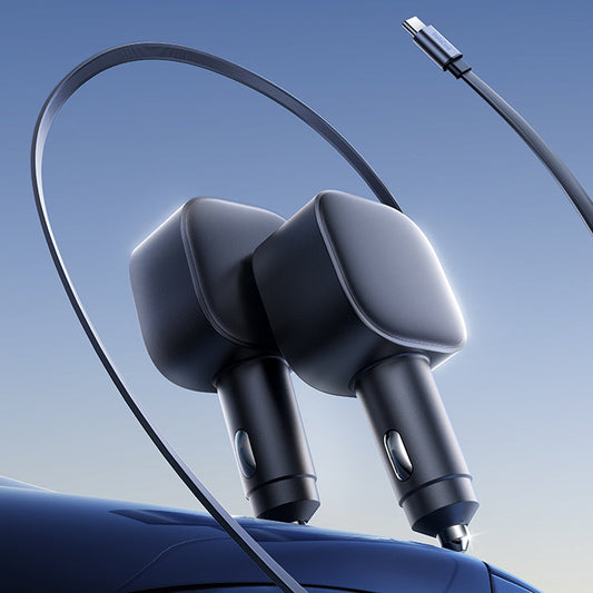 🚗 Tijdelijke kortingsaanbieding🔥Slimme Intrekbare Autolader – Snel, Veilig & Handig