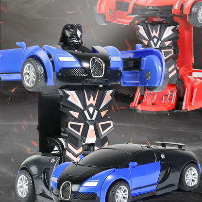 Creatieve transformatie robot-auto speelgoed