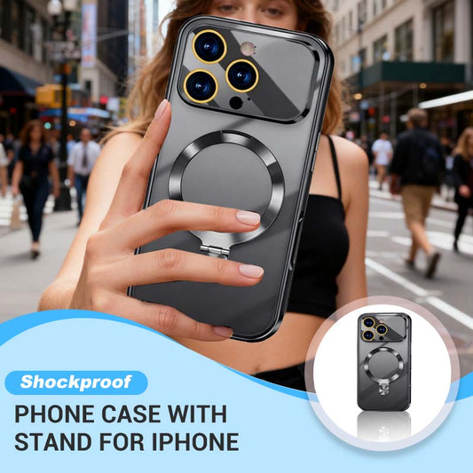 🔥Schokbestendige Telefoonhoes met Standaard voor iPhone