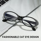 Cat Eye leesbril met blauwlichtblokkering