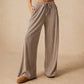💞Dames casual zachte wijde broek met trekkoord